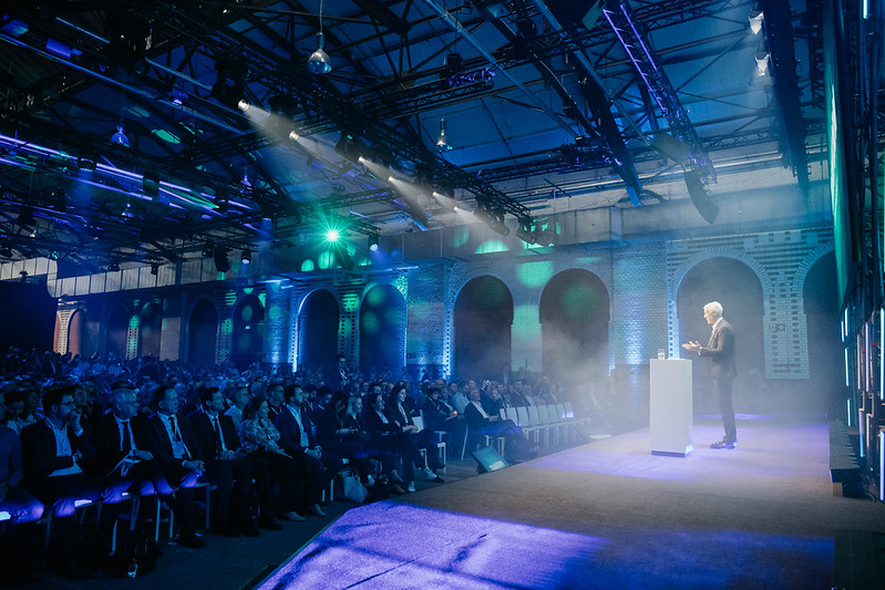 Dr. Ralf Wintergerst (Bitkom-Präsident) auf der TRANSFORM 2025 Quelle: Flickr via Bitkom