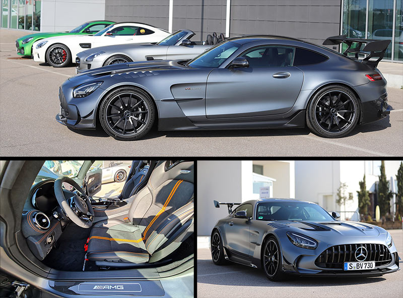 Mercedes AMG GT Black Series spontan Magazin Fotoshooting